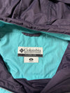 Columbia Sportswear Women’s Hooded Utility Windbreaker Jacket – Dark Purple (XL)