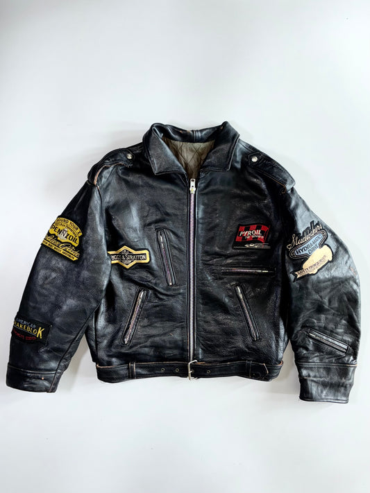 Rollfast Indian Apolis Premium Original Premium Leather Jacket (L)