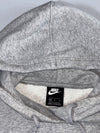 Nike Swoosh Grey Pullover Hoodie (M)