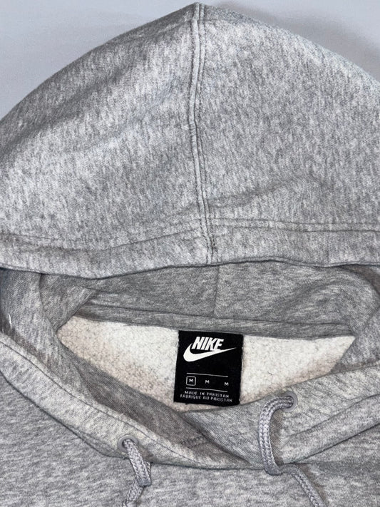 Nike Swoosh Grey Pullover Hoodie (M)