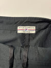 Vintage Fila Black Nylon Track Shorts (W:34) (L:20)