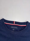 Tommy Hilfiger Cotton Knit Crewneck Sweater – Navy (S)