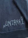 Onirrai Navy Japanese Embroidered Zip Hoodie (L)
