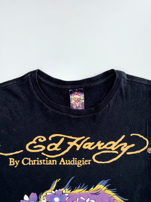 Ed Hardy by Christian Audigier Dragon & Skull T-shirt (M)