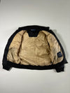 Vintage Polo Ralph Lauren Black Puffer Bomber Jacket (XL)