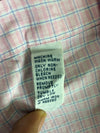 Ralph Lauren Custom Fit Pony Logo Micro Check Button-Down Shirt Pink/White (XL/2XL)