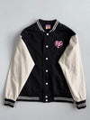 The Powerpuff Girls x CACO Black Cream Varsity Jacket (S)