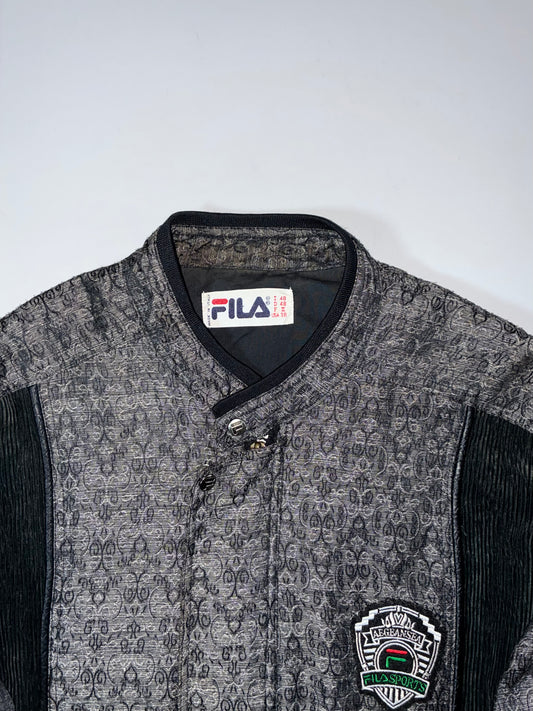 Fila Sports Paisley Print Varsity Jacket (M)