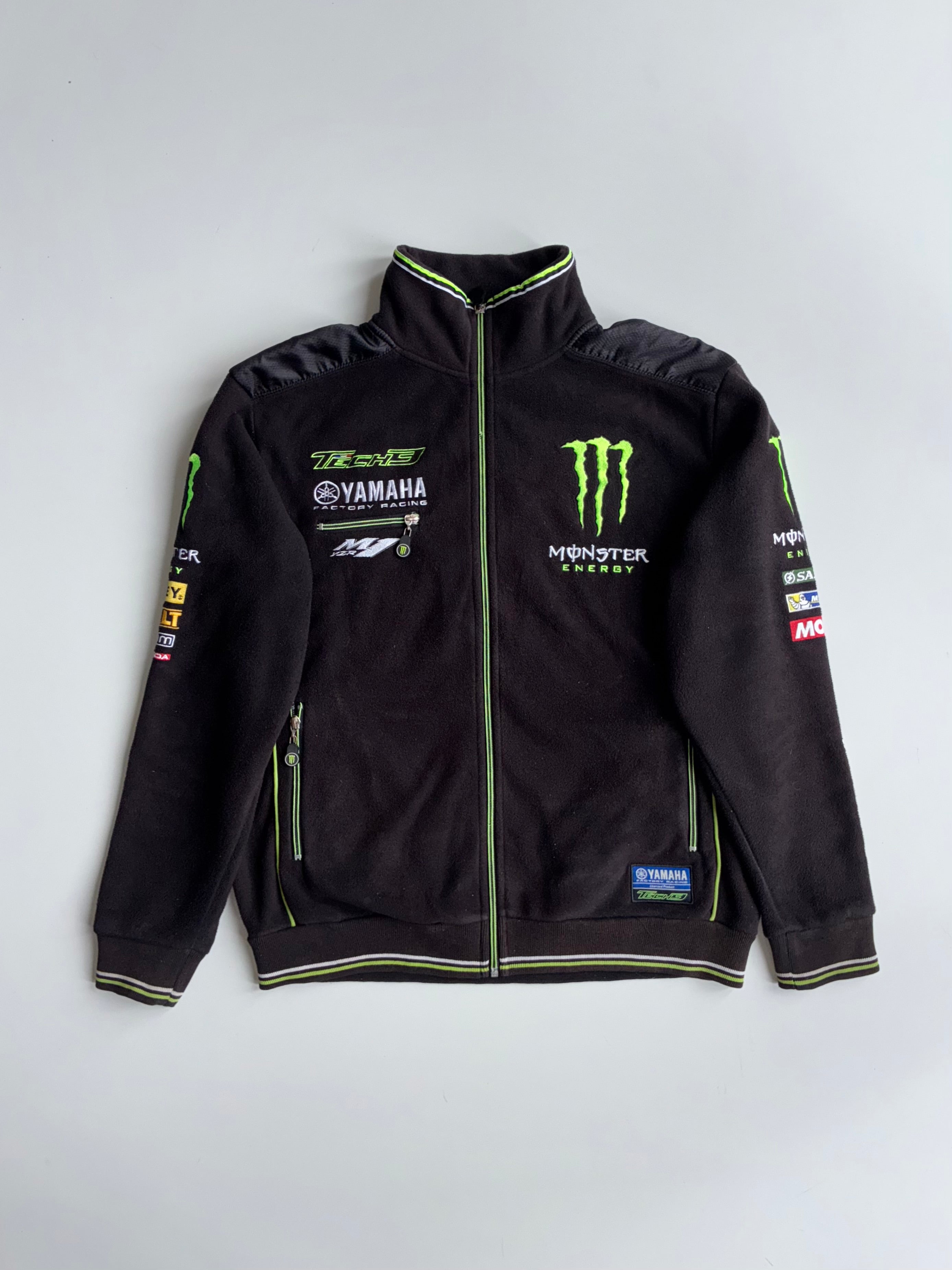 Monster Energy Tech3 Yamaha Factory Racing Fleece Jacket – Black