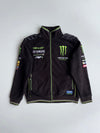 Monster Energy Tech3 Yamaha Factory Racing Fleece Jacket – Black (M)