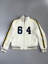 Conbipel | Vera Pelle “Sixty Four” | Leather Varsity Bomber (S)