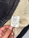 Dickies “Curb Design” Black Sherpa-Lined Hooded Jacket (XS)