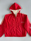 Vintage Adidas Trefoil Hooded Windbreaker Jacket (M)