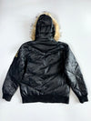 Big Train Premium Original Puffer Leather Jacket (Detechable Cap)  (L)