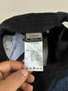 Vintage Kappa Black Embroidered Logo Cap (Adjustable)