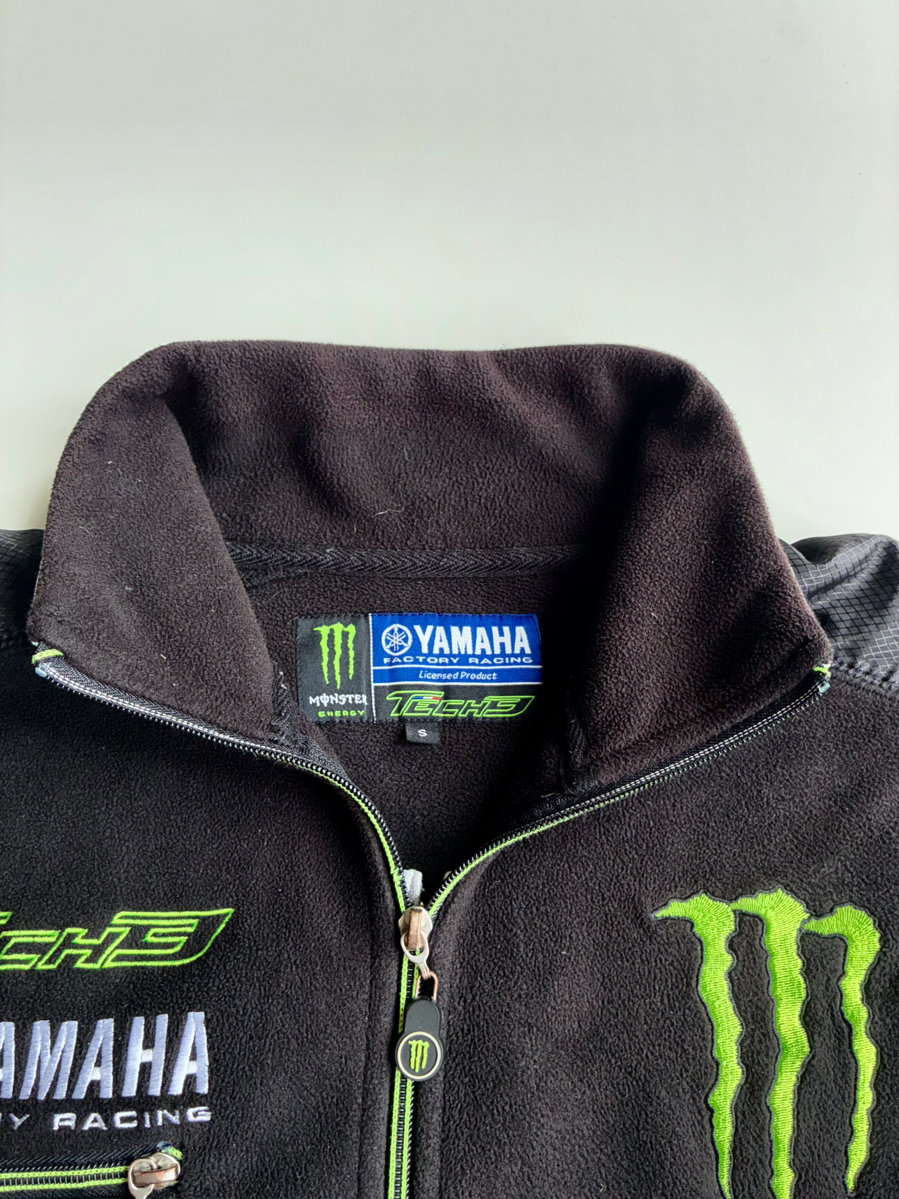 Monster Energy Tech3 Yamaha Factory Racing Fleece Jacket – Black