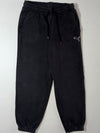 Vintage Puma Black Fleece Jogger Sweatpants (W:30) (L:37)