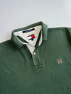 Vintage Tommy Hilfiger Crest Logo Piqué Polo (2XL)