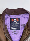Pepenly Jeans | Rhinestone Skull Bomber Jacket (S)