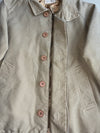 Combination Beige Canvas Harrington Work Jacket – Satin Lined (XL)