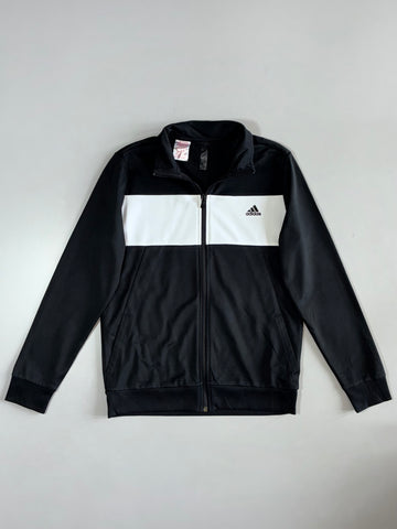 Adidas Black/White Colourblock Track Jacket (S)