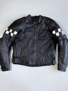 Vintage Joy Racket’s Premium Pure Leather Paded Racing Jacket (M)