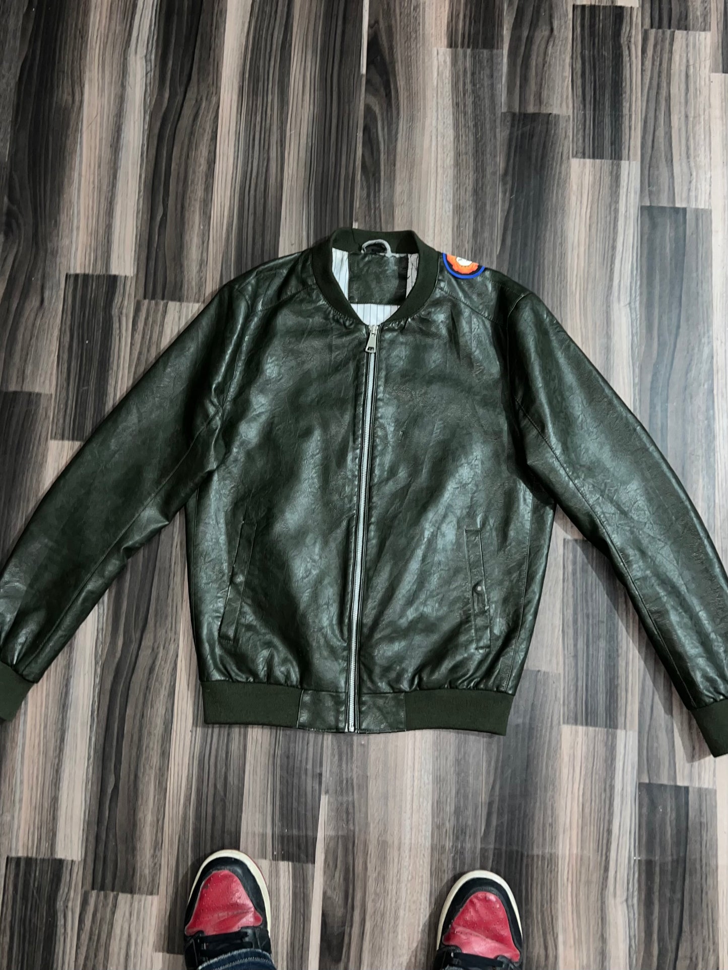 ZSUPER premium Green leather(BOGO) S/M