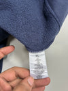 Champion Navy Script Logo Hoodie, Reverse Weave Style Fleece (XL)