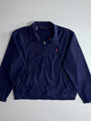 Polo Ralph Lauren Half-Zip Pullover Jacket Navy Mesh lined (L/XL)