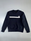 Adidas Reflective Stripe Crewneck Sweatshirt Black (M)