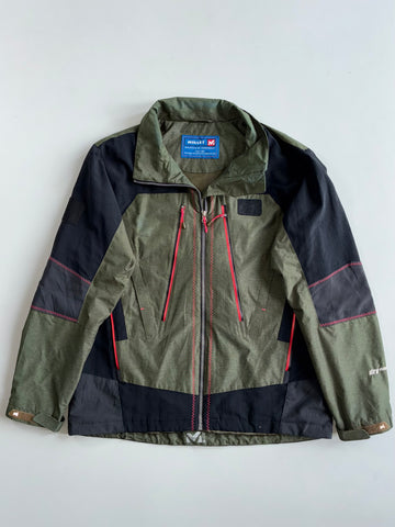 Millet Olive & Black Dryedge Technical Outdoor Jacket (M)