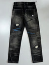 Struggle Gear “Doing Fight” Distressed Jeans (W:30 |L:42)