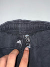 Adidas Black Sweatpants with White Side Stripes (W:30|L:38)