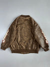 Reakinsse Graffiti Embroidered Bomber Jacket(2XL/3XL)