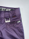 Oakley Vail Purple Snow Pants — Pink Logo Y2K Ski Cargo (W:32 |L:40)