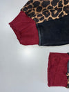 MX Leopard Varsity Jacket – “Baking Stanford” Back Print (2XL)
