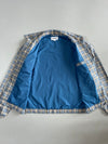 Mark Gonzales Blue Plaid Zip Harrington Jacket (L)