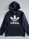 Adidas Originals | Trefoil Logo Hoodie | Black (L)