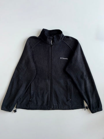 Columbia Black Fleece Zip-Up Jacket  Womens(XL)