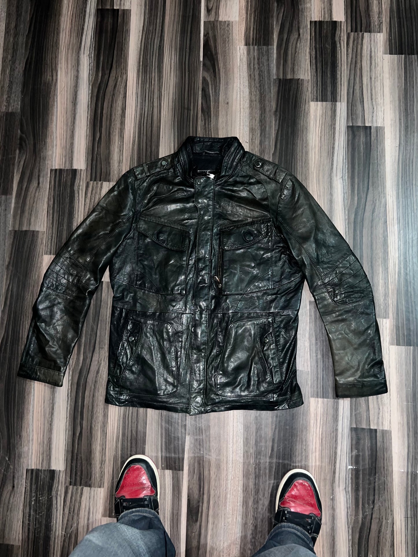 ZBoss*Original Leather Jacket (M)