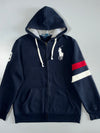 POLO RALPH LAUREN | Big Pony Full-Zip Hoodie (XL)