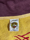 Ed Hardy by Christian Audigier Yellow Panther & Rope Print Zip-Up Hoodie (XS)
