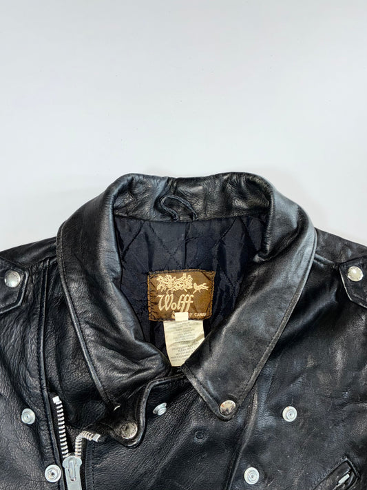 Wolff Premium Original Heavy Leather Jacket (2XL)