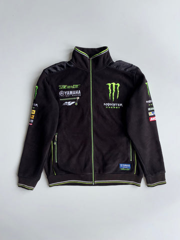 Monster Energy Tech3 Yamaha Factory Racing Fleece Jacket – Black (M)