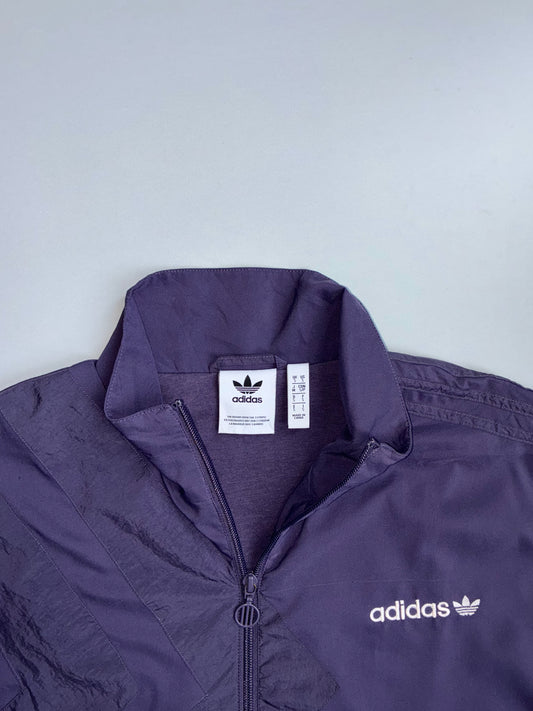 Adidas Originals Pastel Tracktop Purple Tonal Windbreaker Jacket XL
