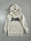 DC Batman Official Licensed Hoodie Oatmeal White (S)