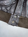 Super Premium Original  (Detechable Collar) Shearling Leather Jacket (Xl)