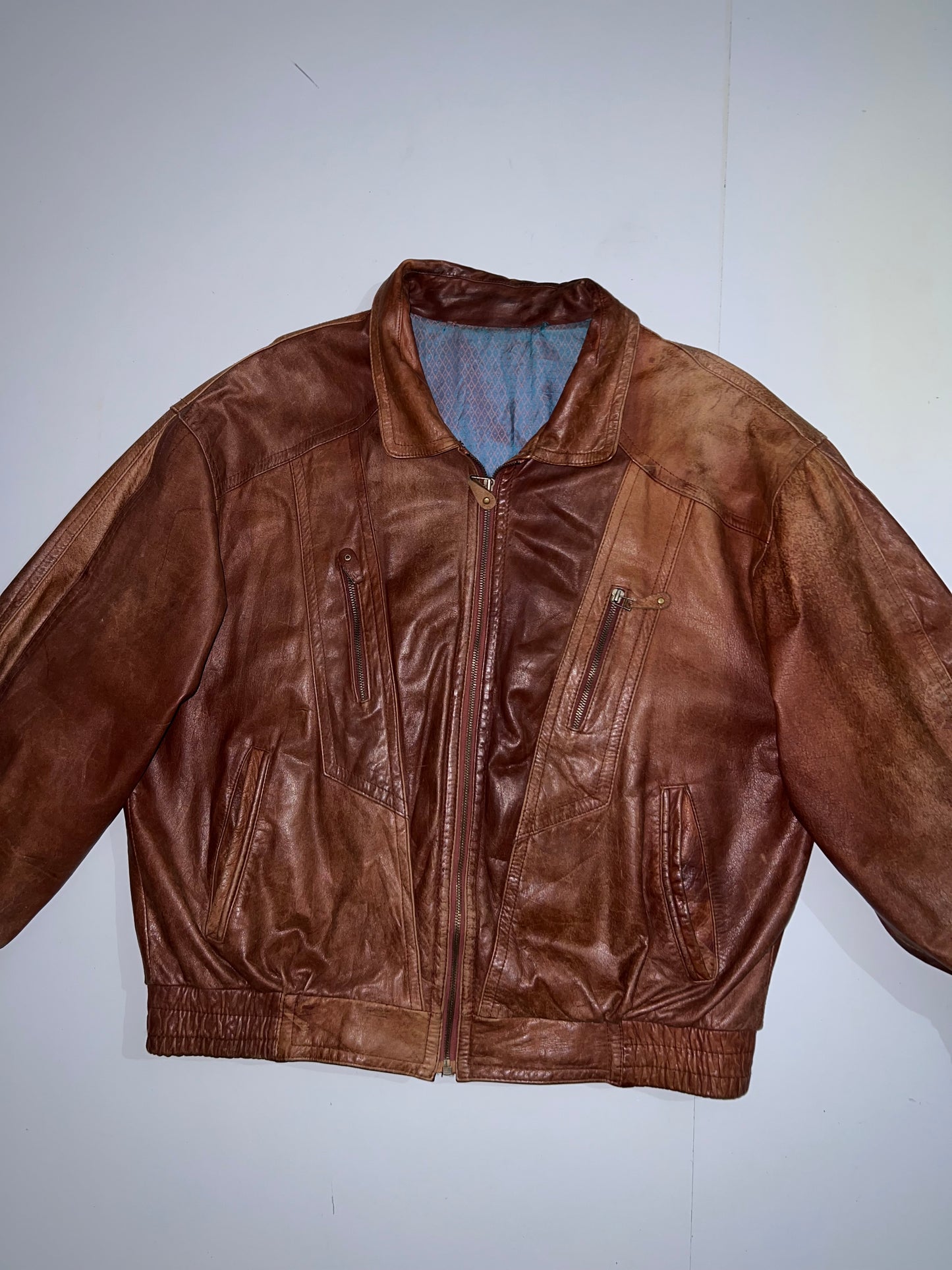 ZSuper Premium   (ULTRA RARE)  Original Leather Jacket (XL/2XL)