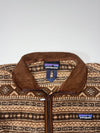 Patagonia | Synchilla Snap-T Fair Isle Fleece Jacket Brown (S)
