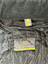 Advanced Experience Black Textile Motorcycle Jacket – Reflective Stripes, Cargo Pockets Padded (XL)